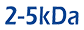 2-5kDa