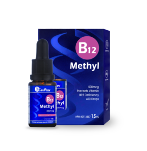 B12 Methyl 500mcg Drops - Blueberry
