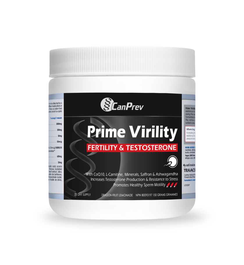 Prime Virility Fertility & Testosterone – Powder- Dragon-fruit Lemonade